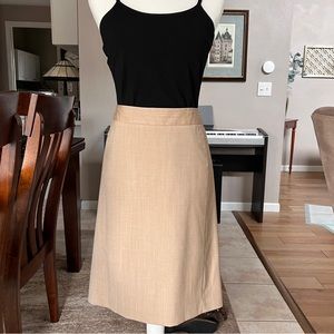 Banana Republic Tan Pencil Skirt - 8